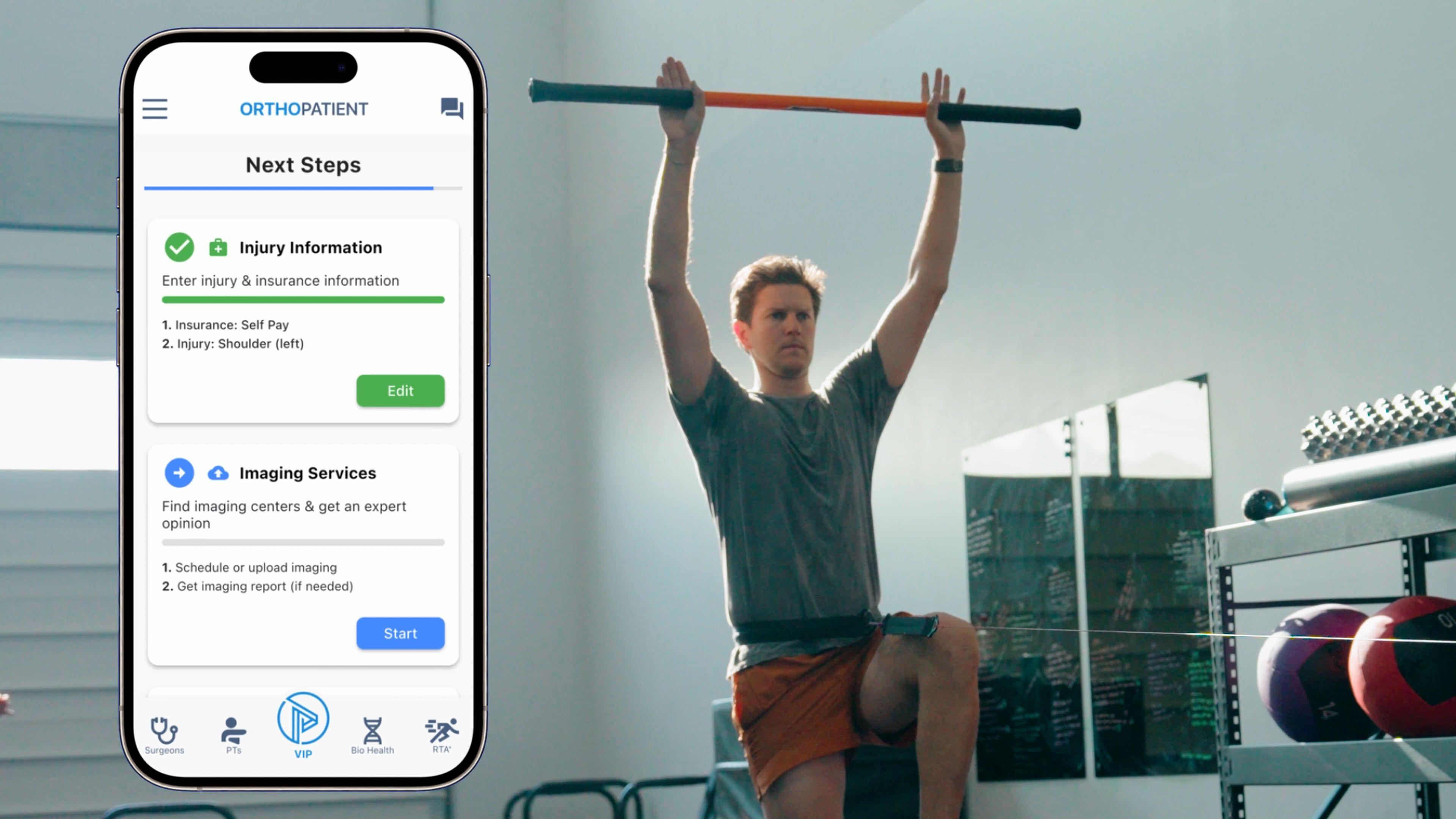Click to play OrthoPatient App Overview Thumbnail for OrthoPatient App Overview